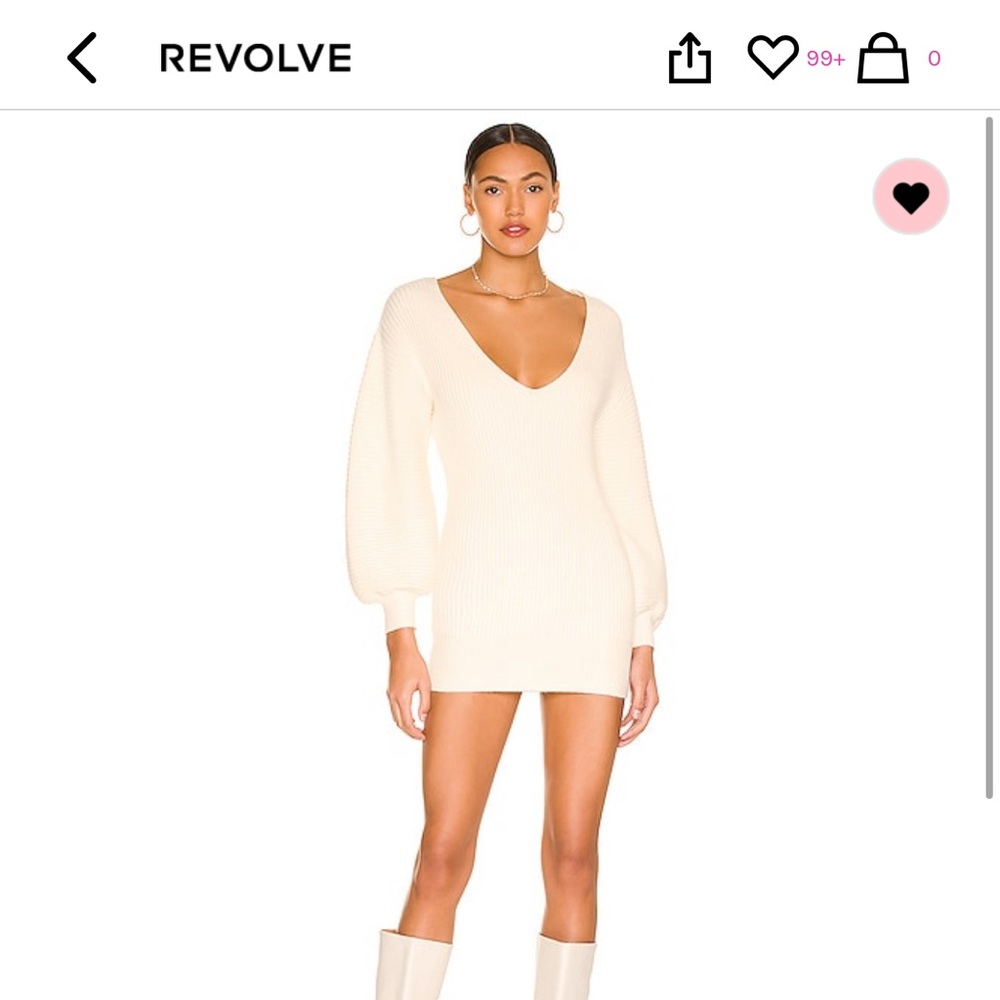 Riley Tunic Sweater from Revolve
